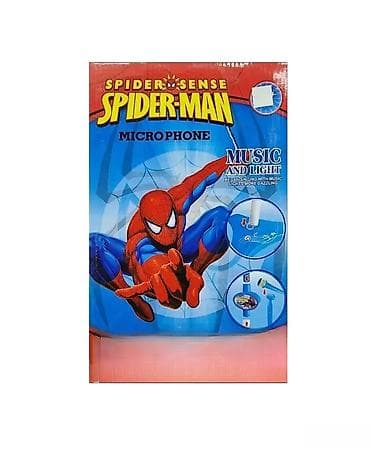 Spiderman karaoke mikrofon na stalku 🎤🕷️ Party karaoke mikrofon za na lalafo.rs — 1 Spiderman karaoke mikrofon na stalku 🎤🕷️ Party karaoke mikrofon za — 1