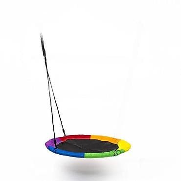 Okrugla viseća ljuljaška „gnijezdo“ za decu - Prečnik: približno 100 na lalafo.rs Okrugla viseća ljuljaška „gnijezdo“ za decu - Prečnik: približno 100