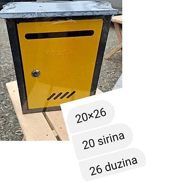 Other garden items: 04. Evo i dim postansko sanduce
1800 din at lalafo.rs — 1 Other garden items: 04. Evo i dim postansko sanduce
1800 din — 1