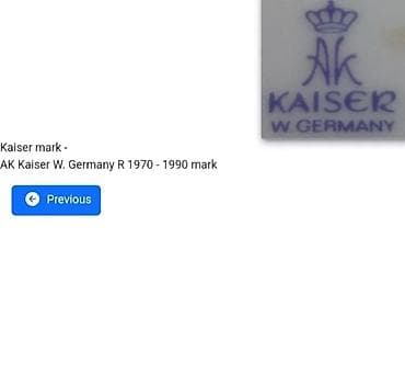 Vases and pots: Vazica nova Kaiser porcrlan iz 1970 do 1990.god. Vazica porcelanska at lalafo.rs — 7 Vases and pots: Vazica nova Kaiser porcrlan iz 1970 do 1990.god. Vazica porcelanska — 7