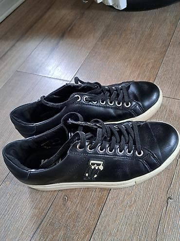 Karl Lagerfeld original kozne patike, ocuvane, broj 38, elegantne na lalafo.rs — 1 Karl Lagerfeld original kozne patike, ocuvane, broj 38, elegantne — 1