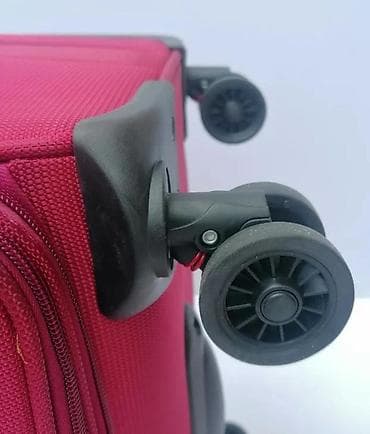 Travel suitcases and bags: Veliki putni kofer na točkiće – tekstilni, crvene boje - Prostrana at lalafo.rs — 8 Travel suitcases and bags: Veliki putni kofer na točkiće – tekstilni, crvene boje - Prostrana — 8