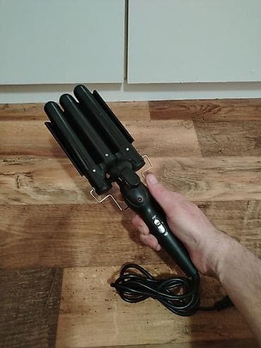 Talasasta presa za kosu – trostruki valoviti uvijač (3 barrel waver) na lalafo.rs — 3 Talasasta presa za kosu – trostruki valoviti uvijač (3 barrel waver) — 3