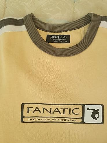 Sweatshirts: Duks FANATIC vel.XXL žuta kao NOV ! Pamučna 100% sportska dukserica at lalafo.rs — 3 Sweatshirts: Duks FANATIC vel.XXL žuta kao NOV ! Pamučna 100% sportska dukserica — 3