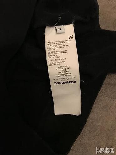 Original DSQUARED2 duks sa kapuljacom M 100% cotton Ramena 48 cm na lalafo.rs — 4 Original DSQUARED2 duks sa kapuljacom M 100% cotton Ramena 48 cm — 4