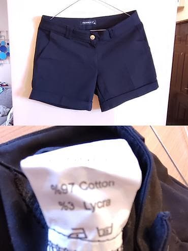 Ženske šorts pantalone Thanner’s, tamnoplave boje, elegantnog kroja sa na lalafo.rs Ženske šorts pantalone Thanner’s, tamnoplave boje, elegantnog kroja sa