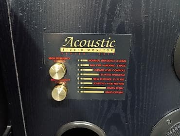 Acoustic studio monitor 3311 trosistemci sa mrezicama 2 x 125 watti na lalafo.rs — 2 Acoustic studio monitor 3311 trosistemci sa mrezicama 2 x 125 watti — 2