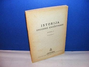 ISTORIJA ENGLESKE KNJIŽEVNOSTIKNJIGA I SVESKA Inaučna knjiga 1950mek na lalafo.rs ISTORIJA ENGLESKE KNJIŽEVNOSTIKNJIGA I SVESKA Inaučna knjiga 1950mek