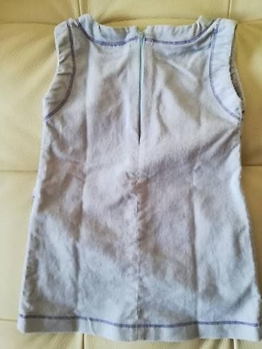 Plava haljina somot vel 2, kvalitetna, nošena ali očuvana, obim ispod na lalafo.rs — 5 Plava haljina somot vel 2, kvalitetna, nošena ali očuvana, obim ispod — 5