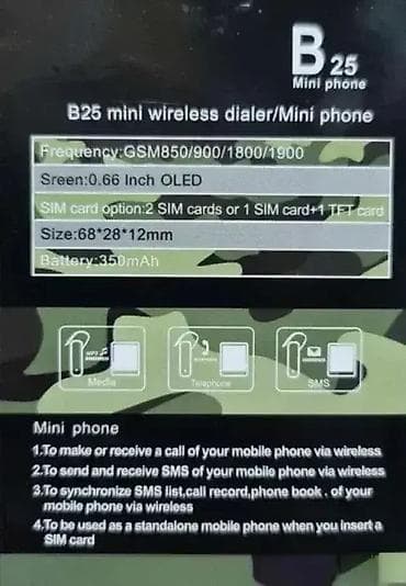 Mini Telefon – Mobilni Telefon B-25 📱 Dobrodošli u Davidov Shop – na lalafo.rs — 1 Mini Telefon – Mobilni Telefon B-25 📱 Dobrodošli u Davidov Shop – — 1