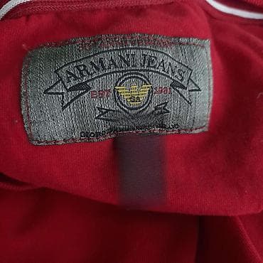 Men's T-shirt Giorgio Armani, bоја - Crvena na lalafo.rs — 5 Men's T-shirt Giorgio Armani, bоја - Crvena — 5