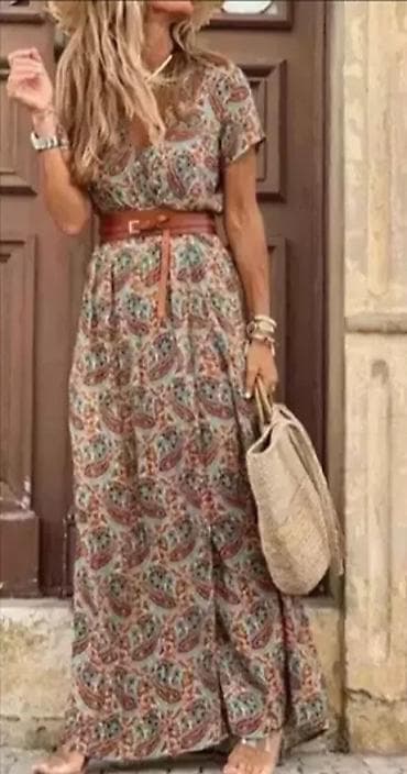 air max 90 muske: Duga boho haljina sa paisley printom - Model: maxi haljina A-kroja - at lalafo.rs — 1 air max 90 muske: Duga boho haljina sa paisley printom - Model: maxi haljina A-kroja - — 1