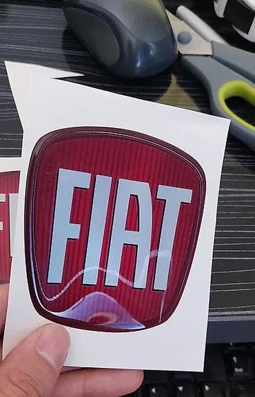 Transport: Fiat znak silikonski stiker - vise velicina. Kvalitetni samolepljivi at lalafo.rs — 2 Transport: Fiat znak silikonski stiker - vise velicina. Kvalitetni samolepljivi — 2