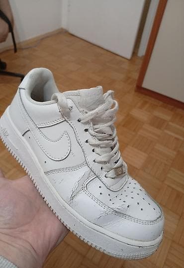 Nike Air Force 1, bele patike od kože - Model: Air Force 1 Low - na lalafo.rs — 2 Nike Air Force 1, bele patike od kože - Model: Air Force 1 Low - — 2