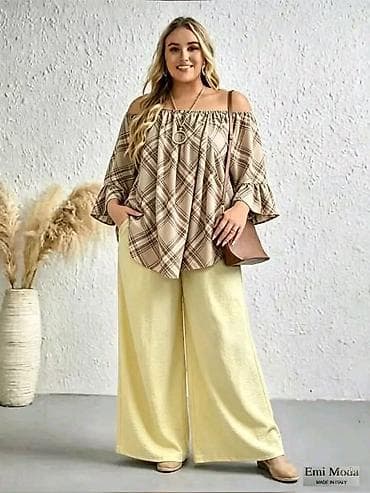 Komplet za dame – plus size, Emi Moda (Made in Italy) - Gornji deo na lalafo.rs Komplet za dame – plus size, Emi Moda (Made in Italy) - Gornji deo