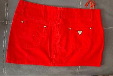 bermude teksas br: Crvena teksas mini suknja – Fionina Jeans - Model: klasična mini at lalafo.rs — 1 bermude teksas br: Crvena teksas mini suknja – Fionina Jeans - Model: klasična mini — 1