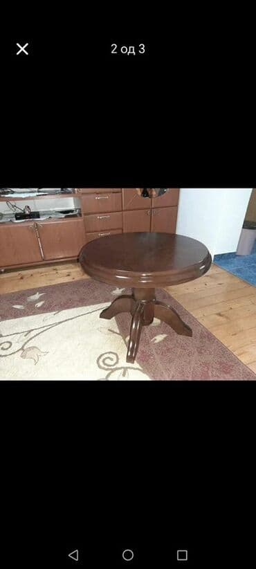 Dressers: ✨Okrugao Klub sto
fi 60 visina 50 cm
Cena 115€
Akcijska cena❗️ at lalafo.rs — 2 Dressers: ✨Okrugao Klub sto
fi 60 visina 50 cm
Cena 115€
Akcijska cena❗️ — 2