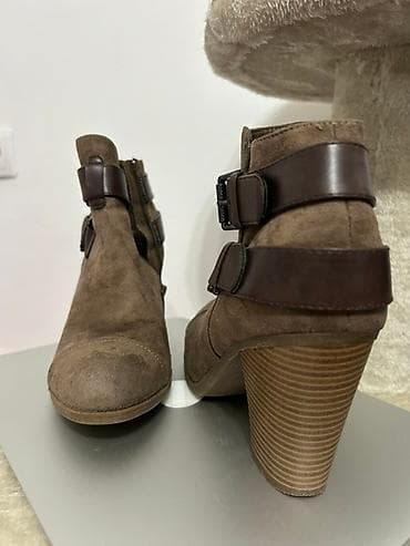 Ženske kožne poluduboke čizme na štiklu - Proizvodač: Graceland - na lalafo.rs — 3 Ženske kožne poluduboke čizme na štiklu - Proizvodač: Graceland - — 3