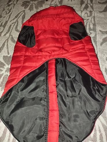 Zimski prsluk za psa – crveni, postavljen - Topao, prošiven prsluk sa na lalafo.rs — 1 Zimski prsluk za psa – crveni, postavljen - Topao, prošiven prsluk sa — 1