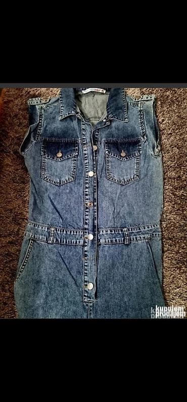 bermude teksas br: Turski kombinezon nošen jednom, 38 vel. Ženski teksas kombinezon bez na lalafo.rs — 2 bermude teksas br: Turski kombinezon nošen jednom, 38 vel. Ženski teksas kombinezon bez — 2