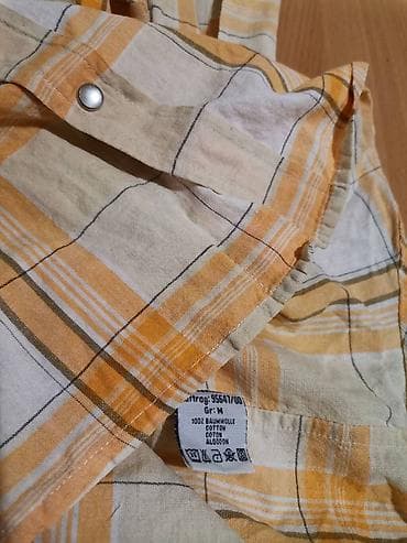 Muška košulja vel. M 100% pamuk Nošena je, ali očuvana. Uživo je na lalafo.rs — 5 Muška košulja vel. M 100% pamuk Nošena je, ali očuvana. Uživo je — 5