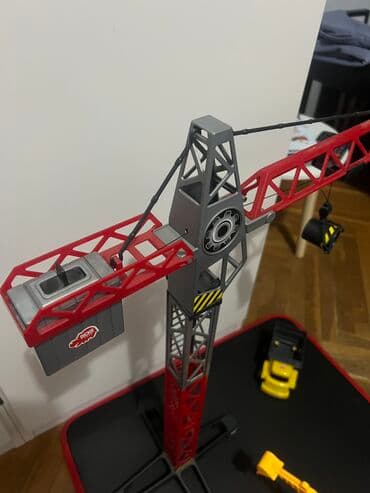 Radne mašine: Kran sa mašinama na baterije.Visina krana 67cm. Mašine su isto na na lalafo.rs — 6 Radne mašine: Kran sa mašinama na baterije.Visina krana 67cm. Mašine su isto na — 6