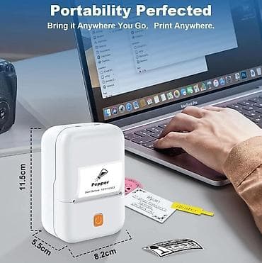 📦 Mini štampač etiketa – bežični i prenosiv 🖨️ 🛍️Cena 3500 din na lalafo.rs — 3 📦 Mini štampač etiketa – bežični i prenosiv 🖨️ 🛍️Cena 3500 din — 3