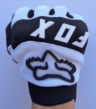 Oprema za bicikliste: FOX motocross/biciklističke rukavice – crno/belo - Lagane i na lalafo.rs — 10 Oprema za bicikliste: FOX motocross/biciklističke rukavice – crno/belo - Lagane i — 10