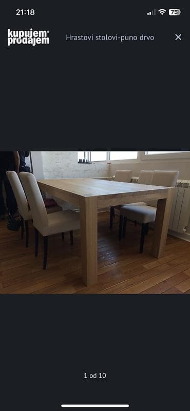 Hrastovi stolovi – puno drvo, vrhunski kvalitet 🪵 Izrada stolova i na lalafo.rs — 1 Hrastovi stolovi – puno drvo, vrhunski kvalitet 🪵 Izrada stolova i — 1