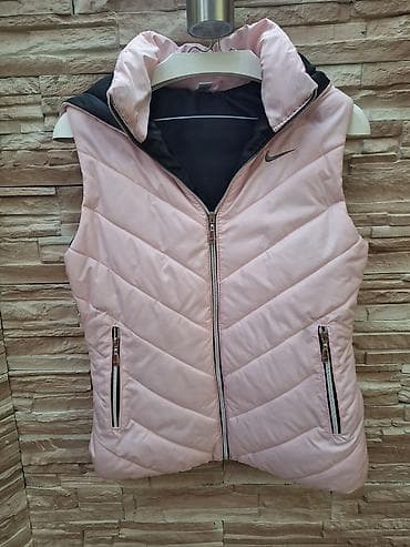 Ženska pufnasta prsluk-jakna bez rukava - Boja: svetloružičasta na lalafo.rs — 1 Ženska pufnasta prsluk-jakna bez rukava - Boja: svetloružičasta — 1