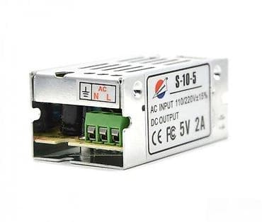 Impulsno napajanje S-10-5 – 5V 2A (10W) - Ulaz: AC 110/220V ±15% na lalafo.rs Impulsno napajanje S-10-5 – 5V 2A (10W) - Ulaz: AC 110/220V ±15%
