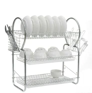 Ostala kuhinjska oprema: Cedilica za sudove na tri nivoa 🍽️🧼 Organizujte svoju kuhinju na na lalafo.rs Ostala kuhinjska oprema: Cedilica za sudove na tri nivoa 🍽️🧼 Organizujte svoju kuhinju na