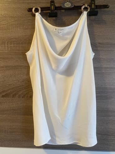 Majice na bretele: Ženska majica/top Sateen - Brend: Sateen (linija Casual), Made in na lalafo.rs Majice na bretele: Ženska majica/top Sateen - Brend: Sateen (linija Casual), Made in
