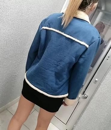 Ženska jakna sa postavom od veštačkog krzna - Boja: tirkizno-plava na lalafo.rs — 3 Ženska jakna sa postavom od veštačkog krzna - Boja: tirkizno-plava — 3