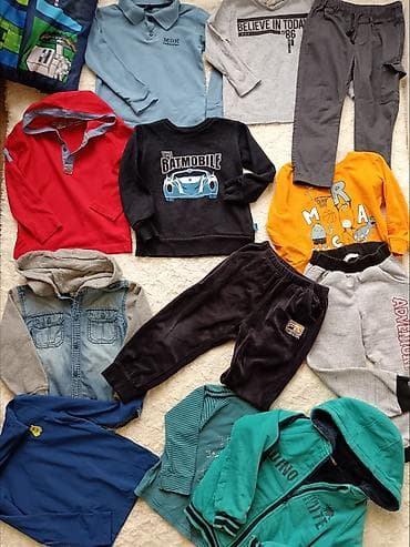 Paket dečije odeće za dečaka, uzrast 4 Materijali pretežno na lalafo.rs — 2 Paket dečije odeće za dečaka, uzrast 4 Materijali pretežno — 2