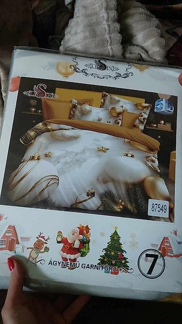 Novogodišnje posteljine iz 7 delova Čaršaf-220*240 Jorganska na lalafo.rs — 10 Novogodišnje posteljine iz 7 delova Čaršaf-220*240 Jorganska — 10