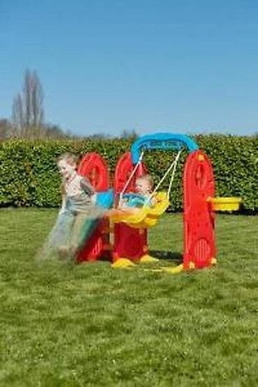 prsluk jaknica mango u: Dečiji 4-u-1 set za dvorište – tobogan, ljuljaška, koš i mini at lalafo.rs — 1 prsluk jaknica mango u: Dečiji 4-u-1 set za dvorište – tobogan, ljuljaška, koš i mini — 1