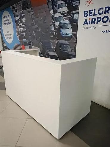 Pult 15 Materijal: Izrađen od Univera u belom dekoru, debljine 18mm na lalafo.rs — 7 Pult 15 Materijal: Izrađen od Univera u belom dekoru, debljine 18mm — 7