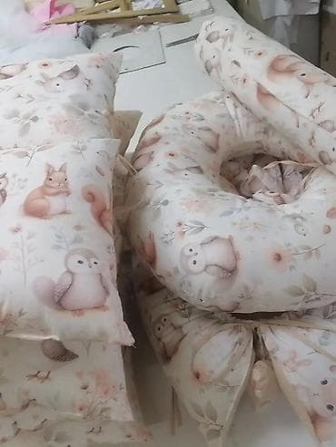 Set za bebe – jastuk za dojenje u obliku potkovice + dekorativni na lalafo.rs — 2 Set za bebe – jastuk za dojenje u obliku potkovice + dekorativni — 2