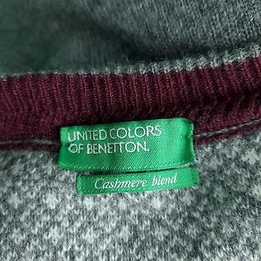 Džemper benetton, vel. L, kašmir marka: benetton veličina: l na lalafo.rs — 8 Džemper benetton, vel. L, kašmir marka: benetton veličina: l — 8