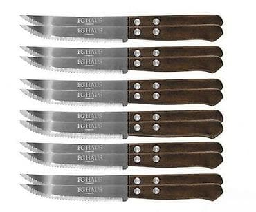 Set noževa BR-61 NOVO. Opis proizvoda Set 12 noževa Dužina sečiva na lalafo.rs Set noževa BR-61 NOVO. Opis proizvoda Set 12 noževa Dužina sečiva