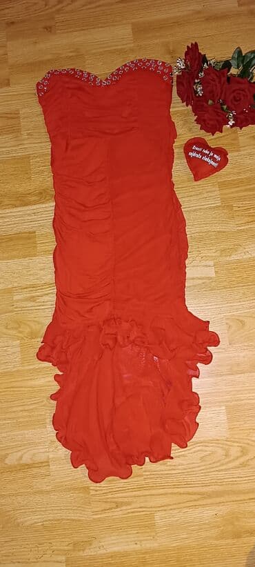 A-Dress M, bоја - Crvena, Večernji, maturski, Top (bez rukava) na lalafo.rs A-Dress M, bоја - Crvena, Večernji, maturski, Top (bez rukava)