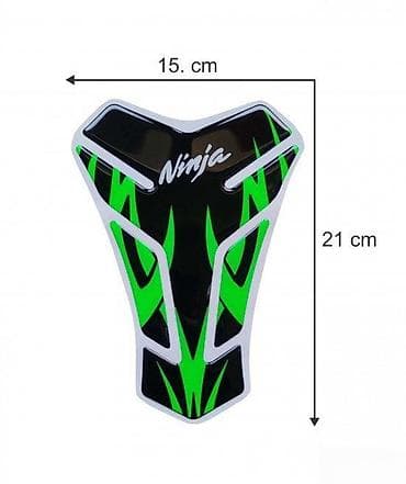 Kawasaki ninja Fluo zelena - Tank pad - 1436 📌 Opis: Samolepljivi at lalafo.rs Kawasaki ninja Fluo zelena - Tank pad - 1436 📌 Opis: Samolepljivi
