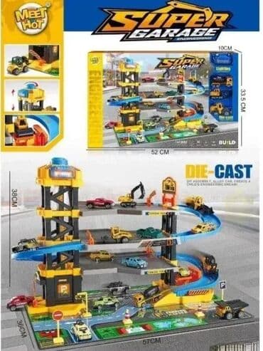 Autići: Velika garaža na 3 sprata sa liftom i stazom – 3 autića Savršen na lalafo.rs — 1 Autići: Velika garaža na 3 sprata sa liftom i stazom – 3 autića Savršen — 1