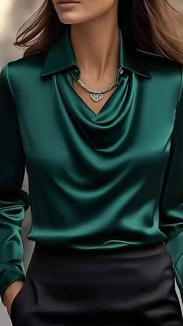 Blouses: 💥Satenska kosulja 2500 din 💥 at lalafo.rs — 6 Blouses: 💥Satenska kosulja 2500 din 💥 — 6