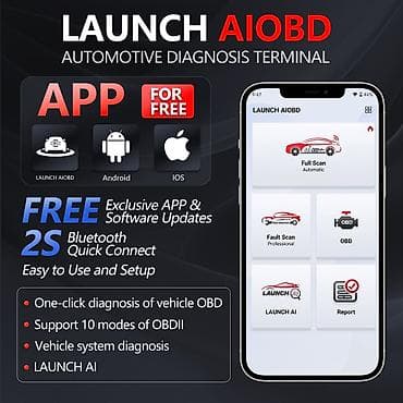 Transport: Novo - Launch AIOBD Bluetooth OBD2 Auto Dijagnostika Launch AIOBD at lalafo.rs — 8 Transport: Novo - Launch AIOBD Bluetooth OBD2 Auto Dijagnostika Launch AIOBD — 8