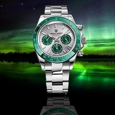 PAGANI DESIGN PD-1644 Sport - 40mm - Zelena -Rolex Daytona na lalafo.rs — 9 PAGANI DESIGN PD-1644 Sport - 40mm - Zelena -Rolex Daytona — 9