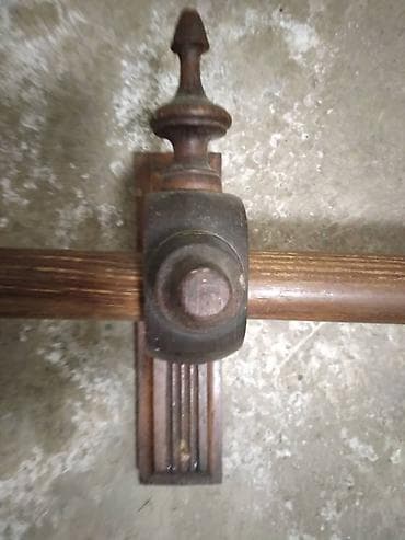 Matresses: Drvena garnisna oko 2 m. sa alkama RUSTIK,moze se rastaviti na 2 dela at lalafo.rs — 3 Matresses: Drvena garnisna oko 2 m. sa alkama RUSTIK,moze se rastaviti na 2 dela — 3