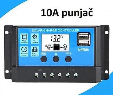 Home & Garden: Solarni kontroler punjenja 10A Opis: - PWM kontroler za solarne at lalafo.rs — 3 Home & Garden: Solarni kontroler punjenja 10A Opis: - PWM kontroler za solarne — 3