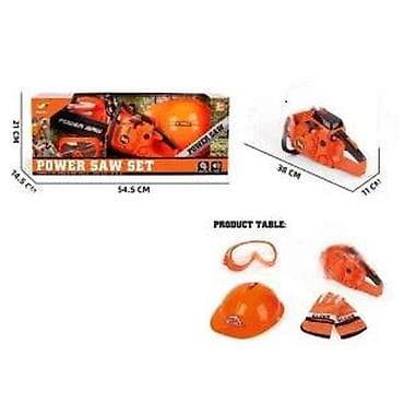Kreativne i edukativne igračke: Dečiji set – motorna testera “Power Saw Set” Opis: - Realističan set na lalafo.rs — 6 Kreativne i edukativne igračke: Dečiji set – motorna testera “Power Saw Set” Opis: - Realističan set — 6